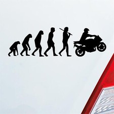 Auto aufkleber evolution - auto,