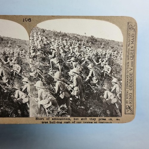 Ww1 militär stereoview - militär,