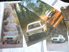 Peugeot Programm 1977 Konvolut technische Daten Prospekt 104 304 604 GL SLS ZS