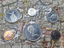 Silbermünzen Set Elizabeth II