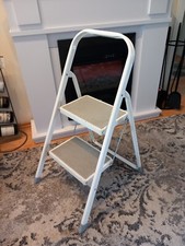 FRZ 2 Stufenleiter Klapptritt TrittLeiter shabby chic Vintage 60er/70er Jahre