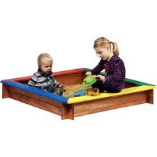 Sandkasten Bunt Sandkiste Holz