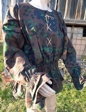 Schlupfhemd XL M40 WH Platane 5/6 Tarn Schlupfjacke Tarnhemd Tarnjacke Wendetarn