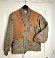 Acne Quilted Jacket Leather