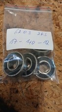 4 STK. 6203 2RS Kugellager NEU 