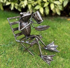 Metall frosch stuhl garten - stuhl,