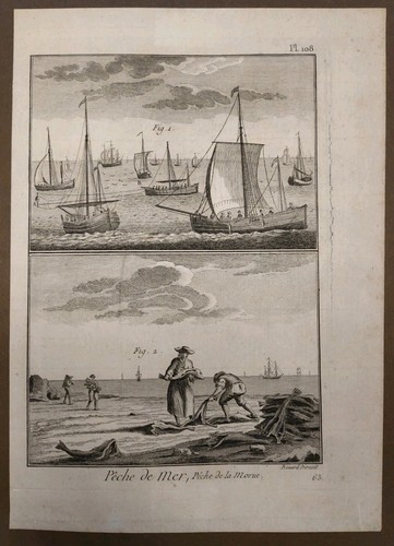 Peches mer kupferstich 1793 - mer,