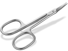 Gebogene Nagelhautschere Hautschere aus Solingen feine Spitze Made in Germany