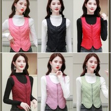 Damen Ente Down Weste Kurz