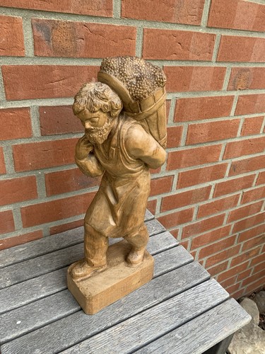 Alte holzschnitzerei figur - alte,