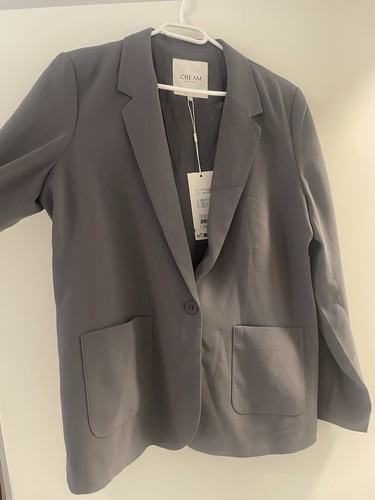 Damen blazer cream grau - damen,