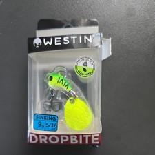 Westin Jigspinner zum Angeln auf Barsch DropBite Tungsten Spin Tail Jig 1,8cm 9g