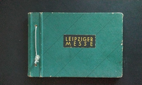 Sammlermappe leipziger messe - leipziger,