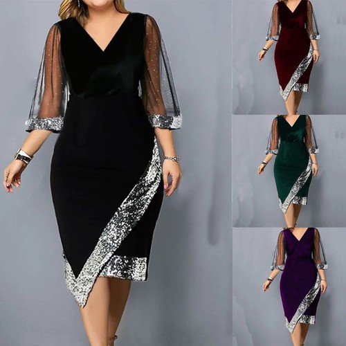 Damen blumen netz samt kleid - blumen,