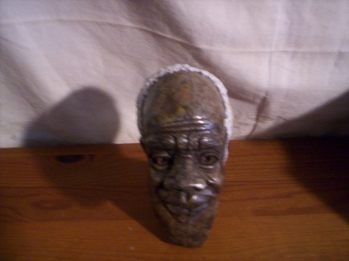 Afrikanische figur speckstein - afrikanische,