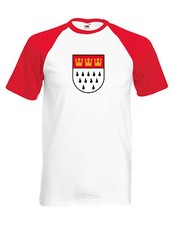 Köln Shirt Karneval Fasching Kostüm rot weiß T-Shirt Verkleidung
