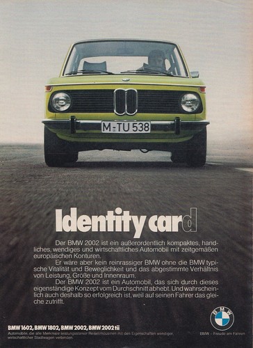 Bmw 1602 2002tii reklame - 1602-2002tii,