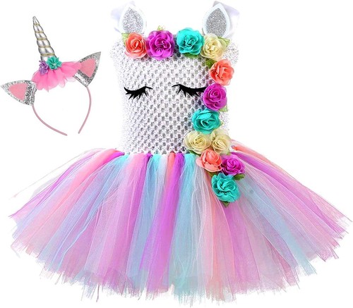 Einhorn tutu kleid mädchen - tutu,