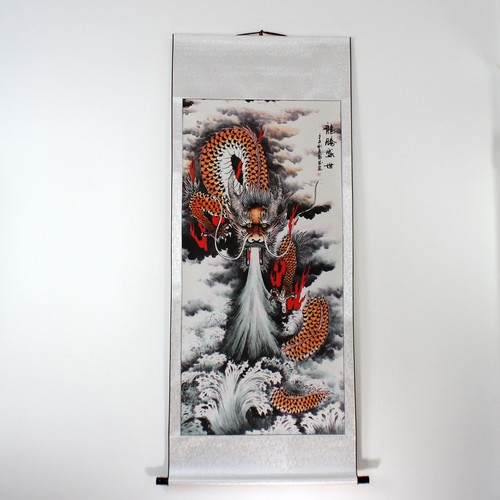 Rollbild drache bildrolle feng - drache,