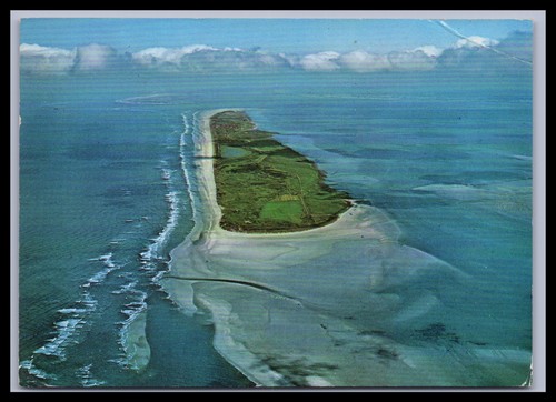 Ansichtskarte nordseebad insel - ansichtskarte,