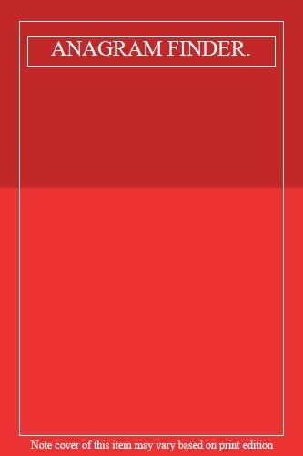 Anagram finder - anagram, finder.,