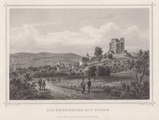 Plaue Original Stahlstich