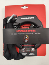 965F Trelock 8004808 Rahmenschloss RS351 Kette ZR355 100 / 6 Halter ZR20 schwarz