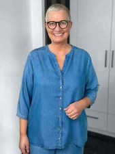 MILANO ITALY - Bluse Denim /