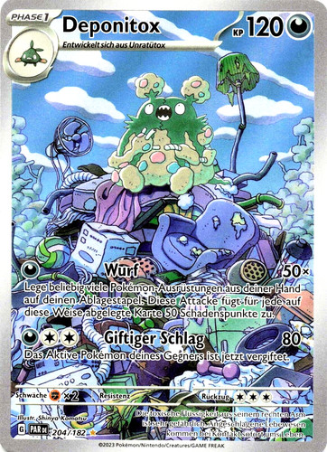 Pokemon karte deponitox - pokemon,