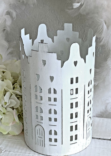 Shabby großes windlicht - großes,