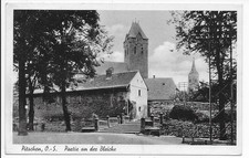 Ansichtskarte AK, Pitschen, Byczyna, Kreuzburg, Ober Schlesien, nach Mannheim Se