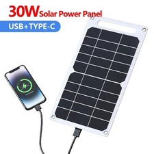 30W Solar Ladegerät mit USB &