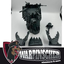 Warhammer 40K / 40000 - Ork / Orks - Xenos Scenery - Big'Ed Bossbunka *Gebaut*