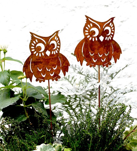 2er set gartendeko - set,