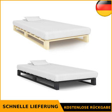 Kiefer Palettenbett Holzbett Bett Bettgestell Lattenrost Einzelbett Doppel Bett