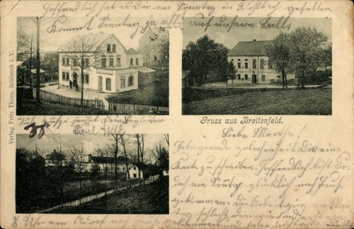 Breitenfeld markneukirchen - ak,