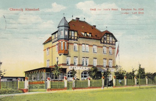 Chemnitz 1915 altendorf - ak,