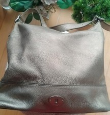 Fossil Ledertasche Gold