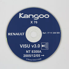 Renault Kangoo I Elektrik elektrische Schaltpläne auf CD Werkstatthandbuch 2005