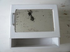 alter Wandschrank Spiegel Holz Shabby Chic Vintage Landhaus Brocante Deko