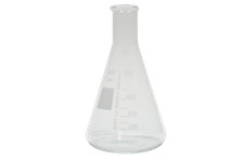 Erlenmeyerkolben Enghals 500 mL made in Germany Laborkolben Borosilikatglas 3.3 