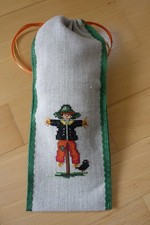 Fertiges Duft/ Geschenkesäckchen "VOGELSCHEUCHE" G.Gebert, Kreuzstich Träume 9