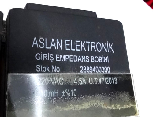 Eingangsinduktorgruppe aslan - eingangsinduktorgruppe,
