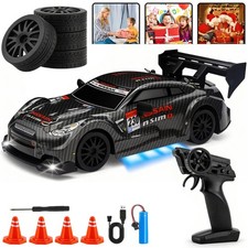 RC Drift Car, 1:24 ferngesteuertes Drift Auto, 2,4 GHz Mini rc Drift car mit LED