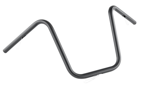 Zoll ape hanger schwarz - 1,