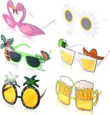 6 Paare Urlaub Party Brille Geburtstag  Brille Party lustige Sonnenbrille Kinder