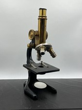 Antikes Mikroskop Seibert Wetzler Messing Revolver Mono + Objektive 