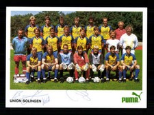 Original Mannschaftskarte