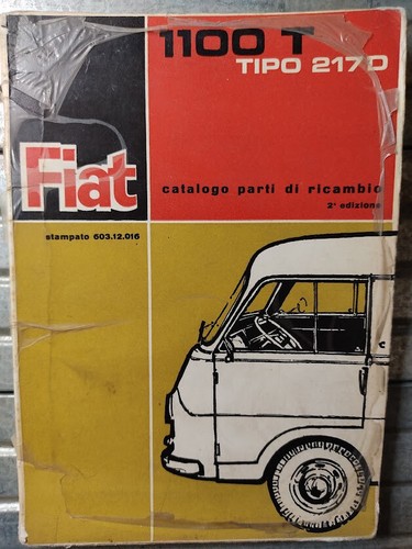 Fiat 1100 van original 1963 - fiat, t
