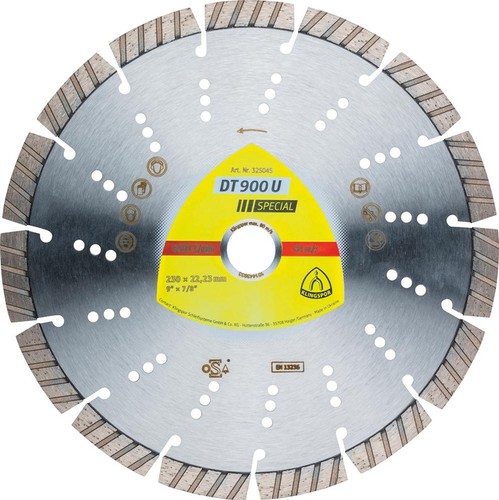 Diamant trennscheibe 900 u - diamant-trennscheibe, dt